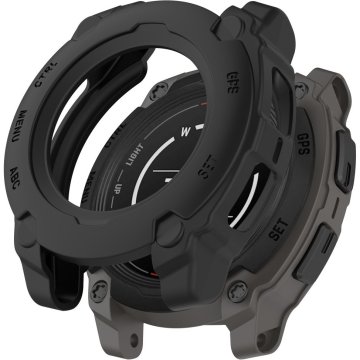 GS Zaščitni TPU ovitek za Garmin Instinct E 40 mm - črn