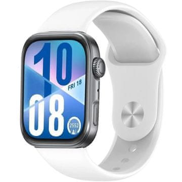 GS Silikonski pašček za Huawei Watch Fit 4 / 4 Pro / 3, bel