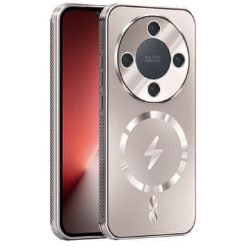 GS Zaščitni ovitek za Honor Magic 8 Lite, za MagSafe, titanovo zlate barve