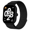 GS Najlonski pašček za Xiaomi Redmi Watch 6 / 5 / 4 / Smart Band 9 Pro / 8 Pro, črn