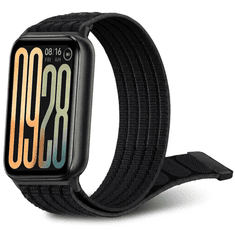 GS Najlonski pašček za Xiaomi Redmi Watch 6 / 5 / 4 / Smart Band 9 Pro / 8 Pro, črn