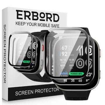 Overboard 2x hibridno steklo za Amazfit Bip Max