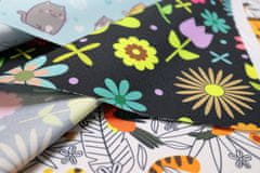 ZUNANJI DEKORATIVNE TKANINE OXFORD - Motiv lobanje I DX4394