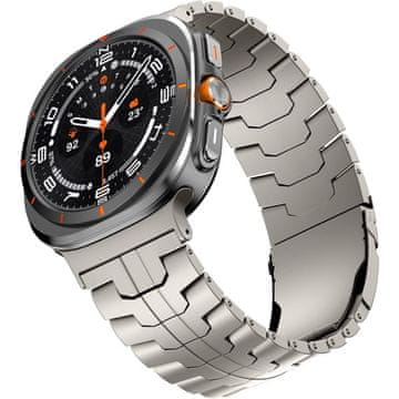 GS Zapestnica za Samsung Galaxy Watch Ultra 2 / 1, titanova