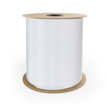 DQ-PP POLYPROPYLENSEIL - 6mm - 70m - Weiss - Traglast bis 420 kg Flechtleine Textilseil Schnur Rope Kordel Kunststoffseil geflochten