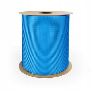 DQ-PP POLYPROPYLENSEIL - 8mm - 60m - BLAU - Traglast bis 750 kg Flechtleine Textilseil Schnur Rope Kordel Kunststoffseil geflochten