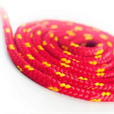 30m POLYPROPYLENSEIL 4mm ROT Traglast bis 180 kg Flechtleine Textilseil Leine Schnur Rope Kunststoffseil Polyseil geflochten