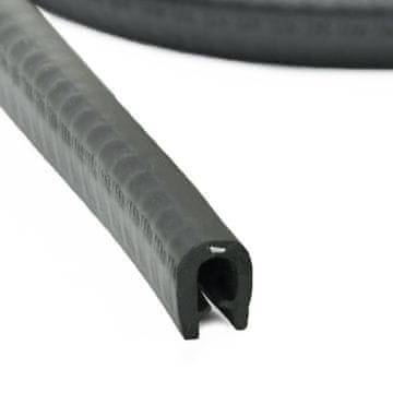 DQ-PP 10m Kantenschutzprofil UKT-4/1 9x13mm Mehrzweck - Autodichtung Fassungsprofil Kederband U-Profil Stahleinlage