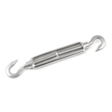 5 Stk. SPANNSCHLOSS Haken - Haken M10 VA4 edelstahl Spannschraube Spannschlösser