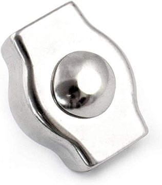 50 x SEILKLEMME SIMPLEX EDELSTAHL 2mm Drahtseil Klemmen VA Klemme Niro Nirosta V4Aklemme Stahlseil Seil Draht Stahl Drahtseil Klemmen VA Klemme Niro Nirosta V4A
