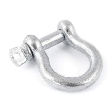 DQ-PP GESCHWEIFTE SCHÄKEL | 20 mm | 10 št. | Stahl Verzinkt | Zubehör zum Verbinden von Seilen und Ketten