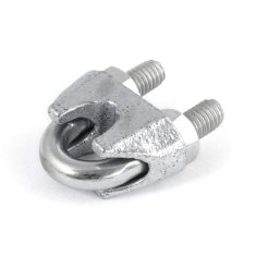 x SEILKLEMME BÜGEFORM 19/20mm verzinkt Drahtseilklemme Stahlseil Seil Draht Stahl Drahtseil