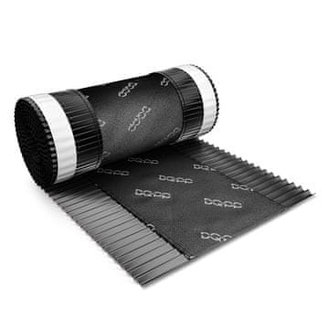 DQ-PP PRVI TRAK | Dolžina 5m | vRoll | Breite 320mm | Grafit RAL 7016 | Aluminij PP plast | Selbstklebend | Roof Dachfirst Firstrolle First Rollfirst Band | Grat Gratrolle Gratband Firstabdeckung