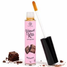 Secret Play Brownie Vibrant Kiss vibrirajoči sijaj za ustnice za oralni seks