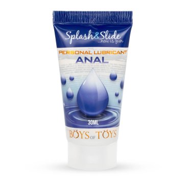 Boss Series Analni gel na vodni osnovi, majhen, 30 ml - Splash&Slide