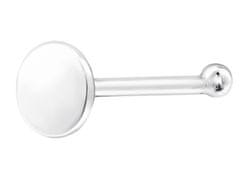 Seijou Srebrni nosni obroček 2,2 mm piercing za nosnico, srebro 925