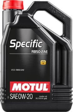 Motul OLJE 0W20 5L SPECIFIC RBS0-2AE/ VOLVO VCC RBS0-2AE/ C5