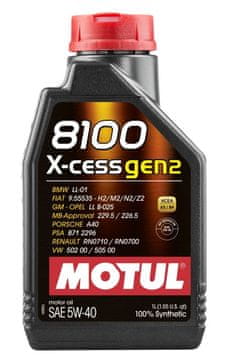 Motul OLJE 5W40 1L 8100