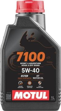Motul OLJE 5W40 1L 7100 4T/MOTORNA KOLESA