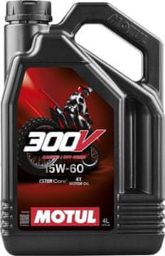 Motul OLJE 15W60 4L 300V TOVARNIŠKA LINIJA ZA TERENSKA VOŽNJA/MOTORJE