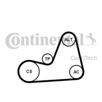 Contitech KOMPLET POLIKLINASTI JERMEN VW 1.4 16V