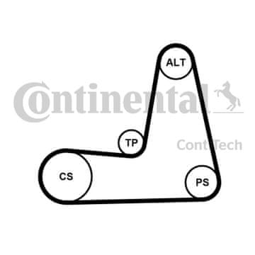 Contitech KOMPLET KLINASTI JERMEN RENAULT 1.4/1.6