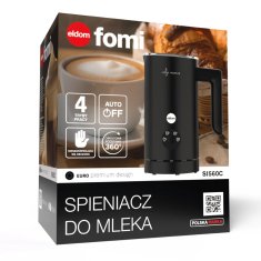 Eldom ELDOM SI560C Avtomatski penilnik mleka 300ml - črn