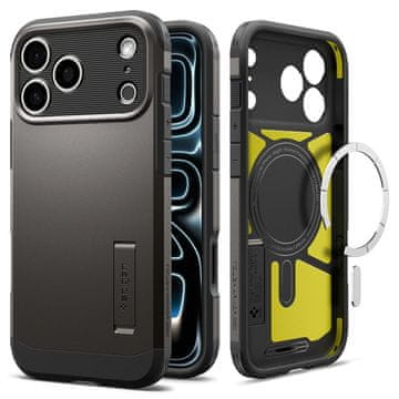 Spigen Spigen Tough Armor ovitek za iPhone 18 Pro Max / 17 Pro Max - Črna