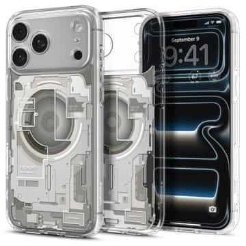 Spigen Spigen Ultra Hybrid MagSafe Zero One ovitek za iPhone 18 Pro / 17 Pro - Titan
