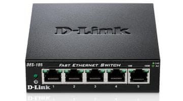 slomart D-Link DES-1005D 5-portno Fast Ethernet stikalo