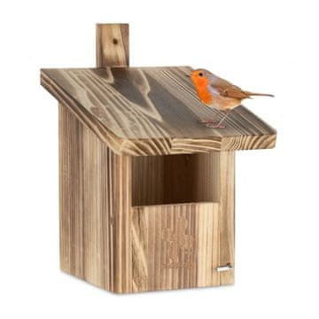 Northix Nestbox Half Cavity Breeder Flammig