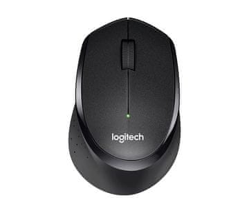 shumee LOGI B330 tiha Plus črna brezžična miška 910-004913