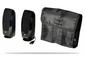 shumee LOGI S-150 (980-000029) 2.0 USB črn, zvočniki