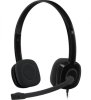 shumee LOGI H151 (981-000589) 2.0 črne, slušalke z mikrofonom