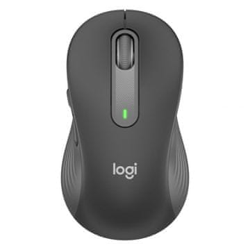 shumee LOGI Signature M650 Velika Business Graphite, brezžična miška 910-006348