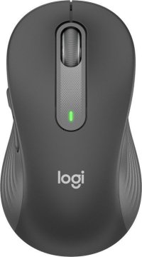 shumee LOGI Signature M650 Velika Graphite, brezžična miška