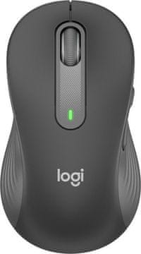 shumee LOGI Signature M650 Velika LEFT Graphite, brezžična miška