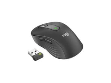 shumee LOGI Signature M650 Business Srednja Graphite, brezžična miška 910-006274