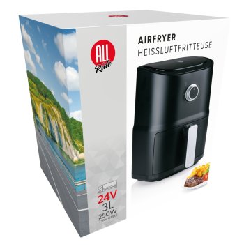 ALLRIDE Friteza z vročim zrakom 24V/250W, 3 lt