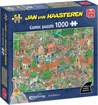 JUMBO Puzzle JvH Pravljični gozd 1000 kosov