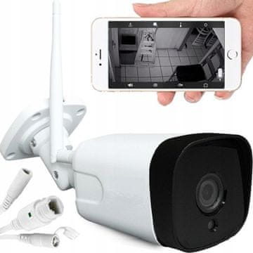 Retoo BREZŽIČNA ZUNANJA IP-KAMERA Z WIFI 1080p FULL HD 2MPX ALARM IN NADZOR