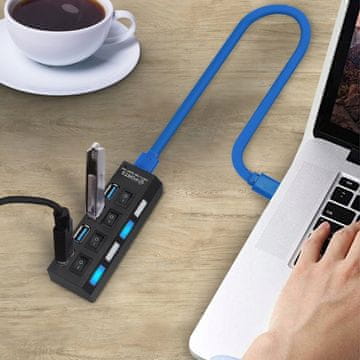 Retoo USB 3.0 razdelilnik / USB 3.0 razdelilnik