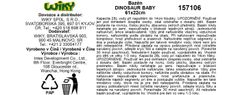 Alltoys Napihljiv otroški bazen Mali morski prijatelji