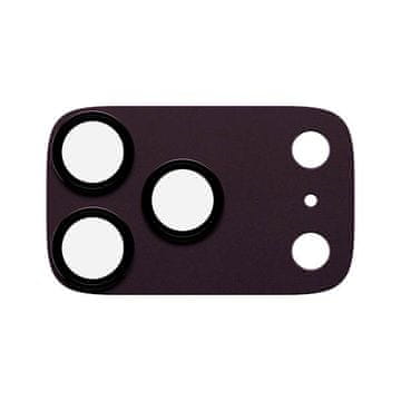 PanzerGlass Fender zaščitni element za kamero iPhone 18 Pro, temno rdeči (PG27428)