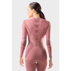 IRON-IC Merino 40 Thermic Rose – ženska termo majica z merino volno, M/L