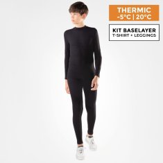IRON-IC Baselayer Kit Junior – otroški termo komplet majica + pajkice, 5-6 let