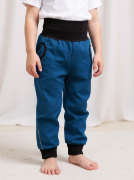 Jožánek Otroške softshell hlače s flisom