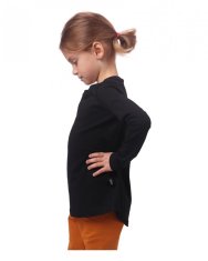 Jožánek Dekliška majica, dolg rokav 110 Črna