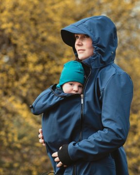 Jožánek Softshell jakna 3v1 za nosečnost in nošenje otroka Andrea