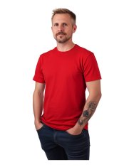 Jožánek Moška majica Marek, kratki rokavi M rdeča